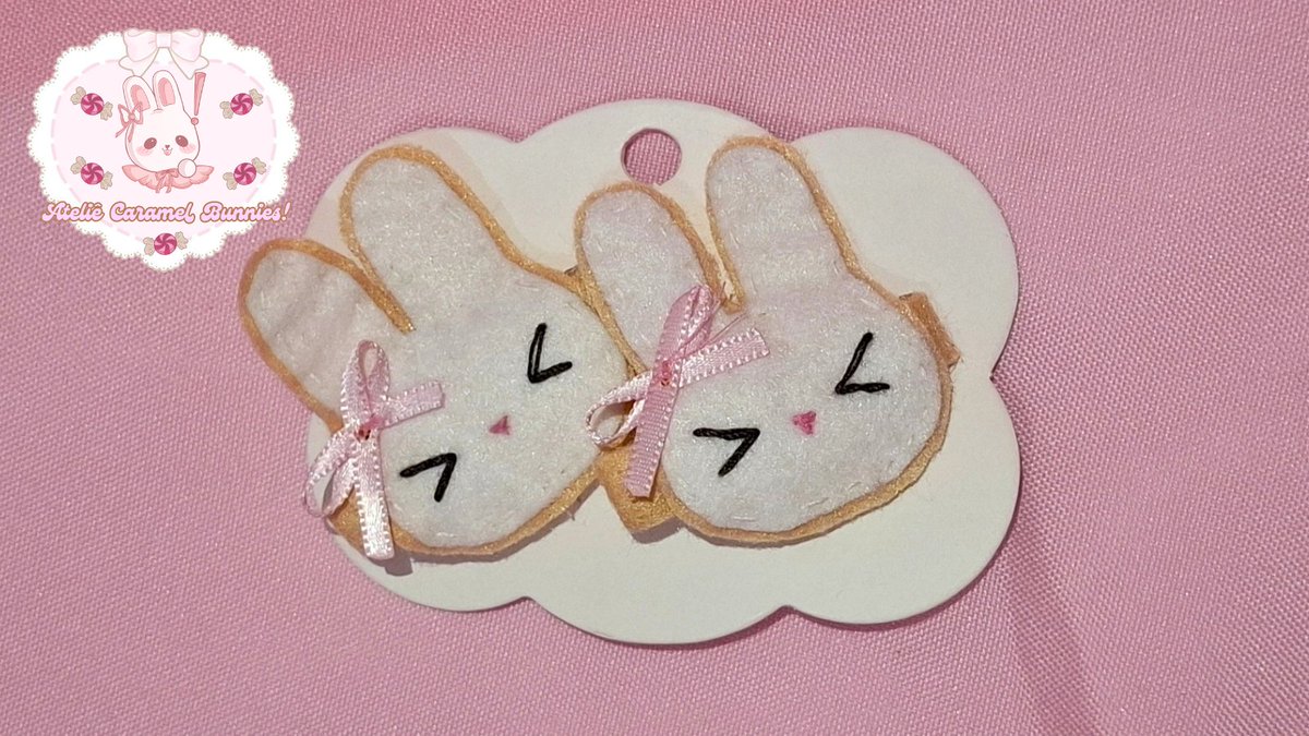 ateliecaramelbu's tweet photo. Ateliê Caramel Bunnies! ݁ ˖Ი𐑼⋆
Presilhas artesanais de feltro, feitas com muito carinho! 
Vendemos pela a shopee, link a baixo 🐰

#kawaii #jfashion #jojifuku #artesanal #acessorios https://t.co/C4WgCO52b0