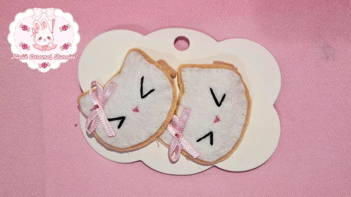 ateliecaramelbu's tweet photo. Ateliê Caramel Bunnies! ݁ ˖Ი𐑼⋆
Presilhas artesanais de feltro, feitas com muito carinho! 
Vendemos pela a shopee, link a baixo 🐰

#kawaii #jfashion #jojifuku #artesanal #acessorios https://t.co/C4WgCO52b0