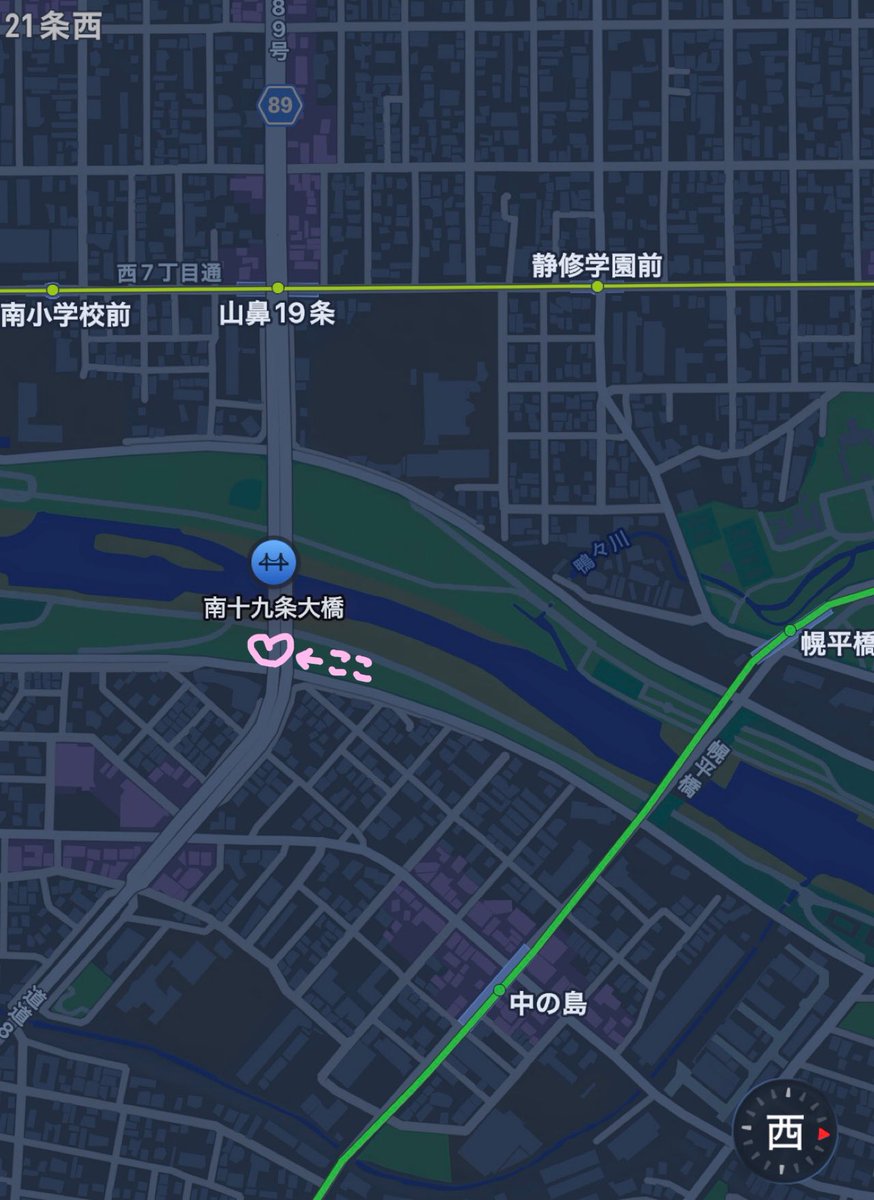 Puriash_'s tweet photo. 【オフ会告知🫵】
9月26日（土）花火オフ会を開催します🎇
詳細は1枚目画像
予約は公式DMまでお願いします！

集合場所（画像二枚目）:豊平川 南19条大橋下
最寄り駅:地下鉄南北線 中の島駅

ゴミのお持ち帰りは各自でお願い致します🚯
雨天等の延期のご連絡は当日15:00までにします☔️ https://t.co/UQOvChzPgw
