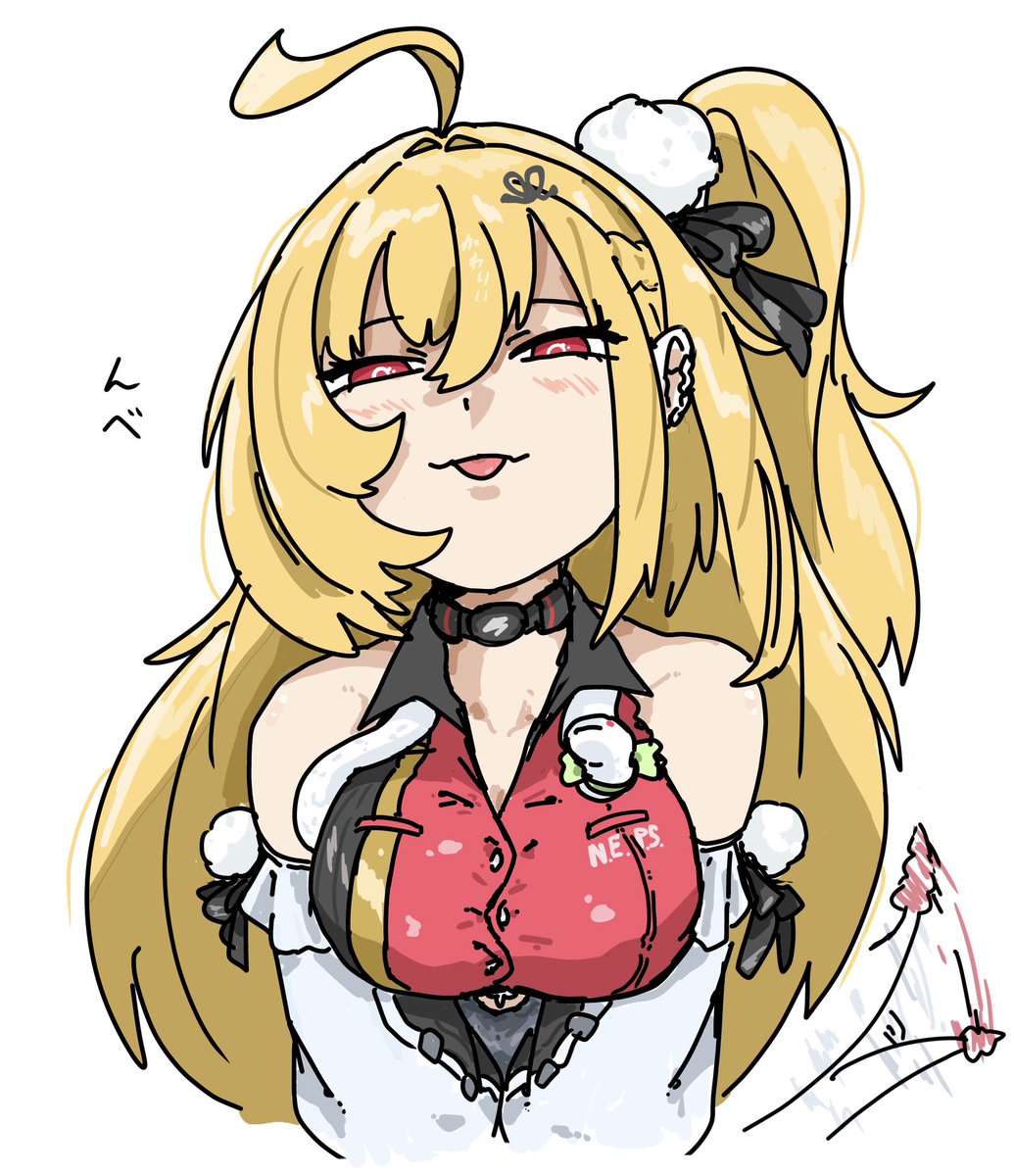 Ika_tan123's tweet photo. なんだその舌は💢💢 https://t.co/77CbBPpCE6