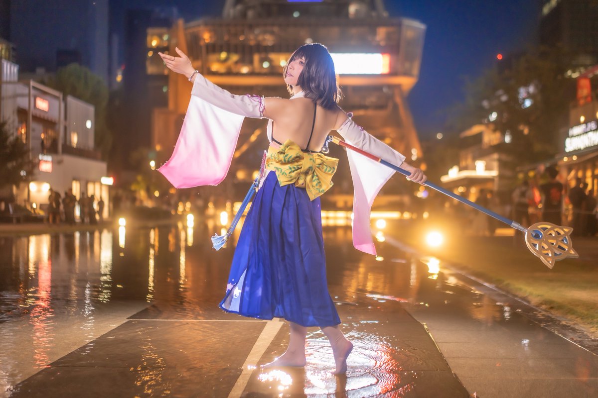 you_cos0116's tweet photo. cosplay　FINAL FANTASY X
ユウナ
Photo:ソランさん(@soran8448 )
#コスサミ2026
#中部電力ミライタワー https://t.co/KKUqQHQf2j