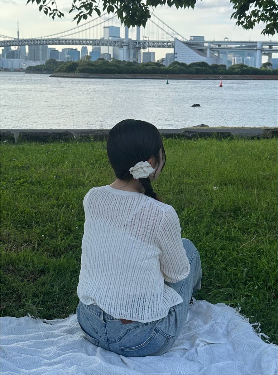 ___onan__'s tweet photo. お台場で夏ピクニック🧺🌤️ https://t.co/C7k8yG1KRa