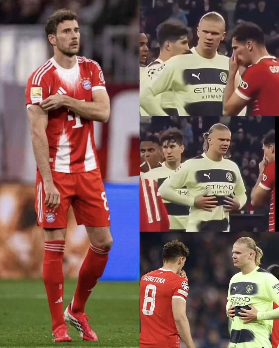 MotivacionesF's tweet photo. 🚨 ¡INSÓLITO! 😳💨

🗣️ Leon Goretzka: “Erling Haaland no respeta a los rivales ni al fútbol. Se tiraba un pedo cada vez que nos acercábamos a él… ¡Y lo hizo más de una vez!”.

🤯 Sí, eso fue lo que contó el mediocampista alemán sobre el delantero noruego.

TREMENDO 😂 https://t.co/NXHFlUmyl5