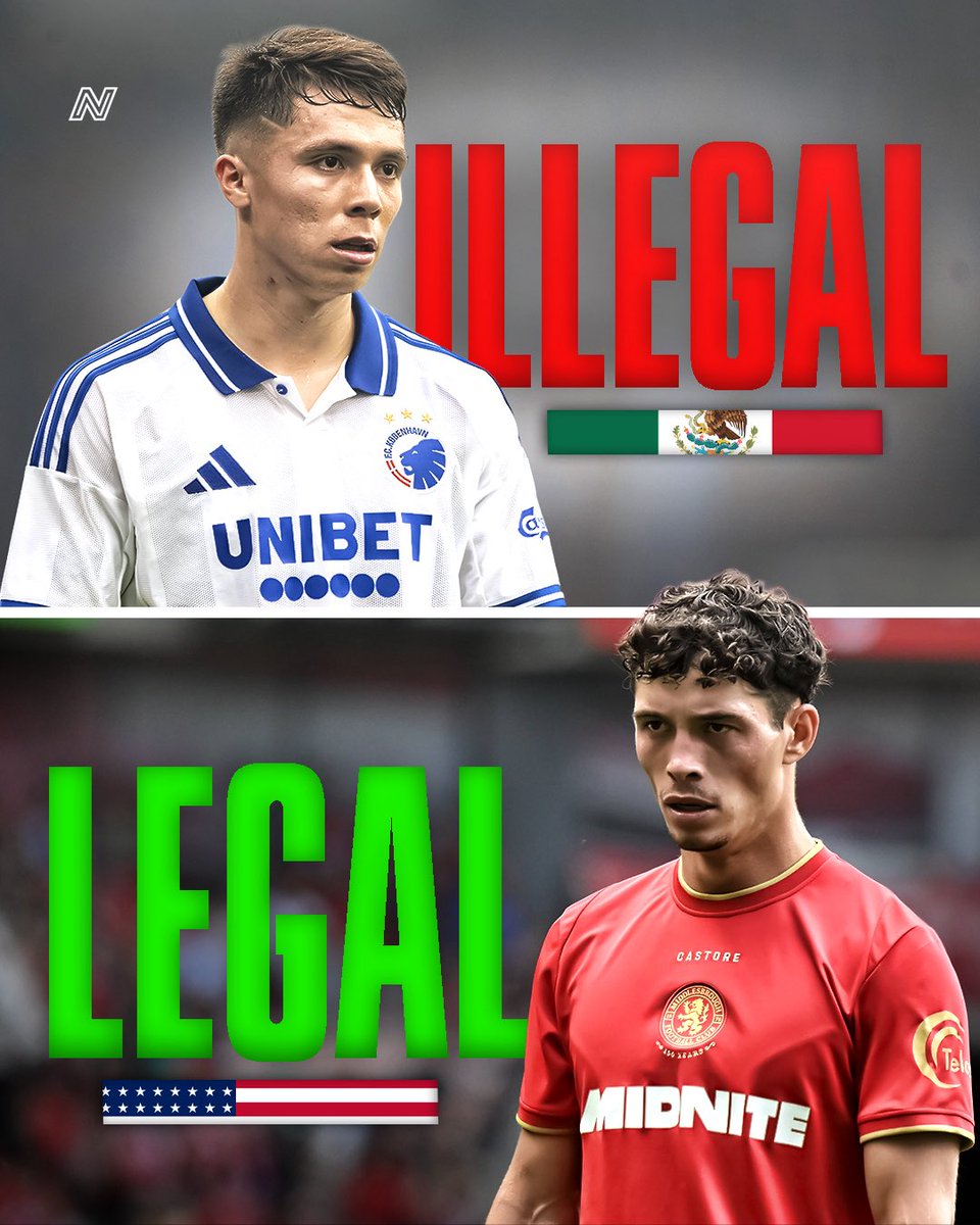 NextMexOficial's tweet photo. 🇲🇽🇺🇸SAME SITUATION. COMPLETELY DIFFERENT REACTION.

👉Sebastian Belhalter and Rodrigo Huescas were both entering the final months of their contracts and were on track to leave for free.

Huescas rejected a contract extension, but still tried to make sure Cruz Azul received a transfer fee. The deal ended up being worth around $2 million.

Instead of accepting it, Cruz Azul took him to court.

👉Belhalter also had just months left on his contract. His club accepted a deal for a similar fee, around $2 million and he moved on without drama.

Two players. Similar contract situations. Similar transfer fees.

One was allowed to chase his dream.

The other was dragged into a legal battle.

This is one of the reasons so many people believe Mexican football makes it unnecessarily difficult for players to take the next step to Europe.