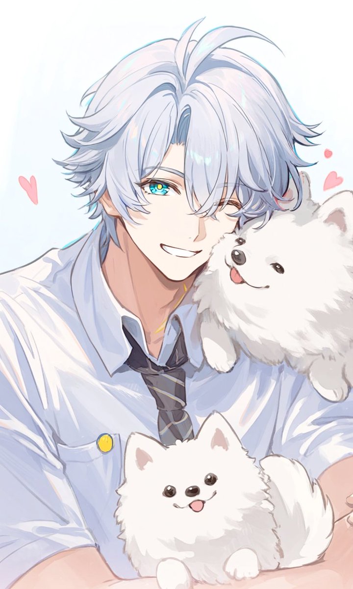 HikariHino83636's tweet photo. Three puppies?

#Phainon #ファイノン #HonkaiStarRail https://t.co/hjABDfDXVP
