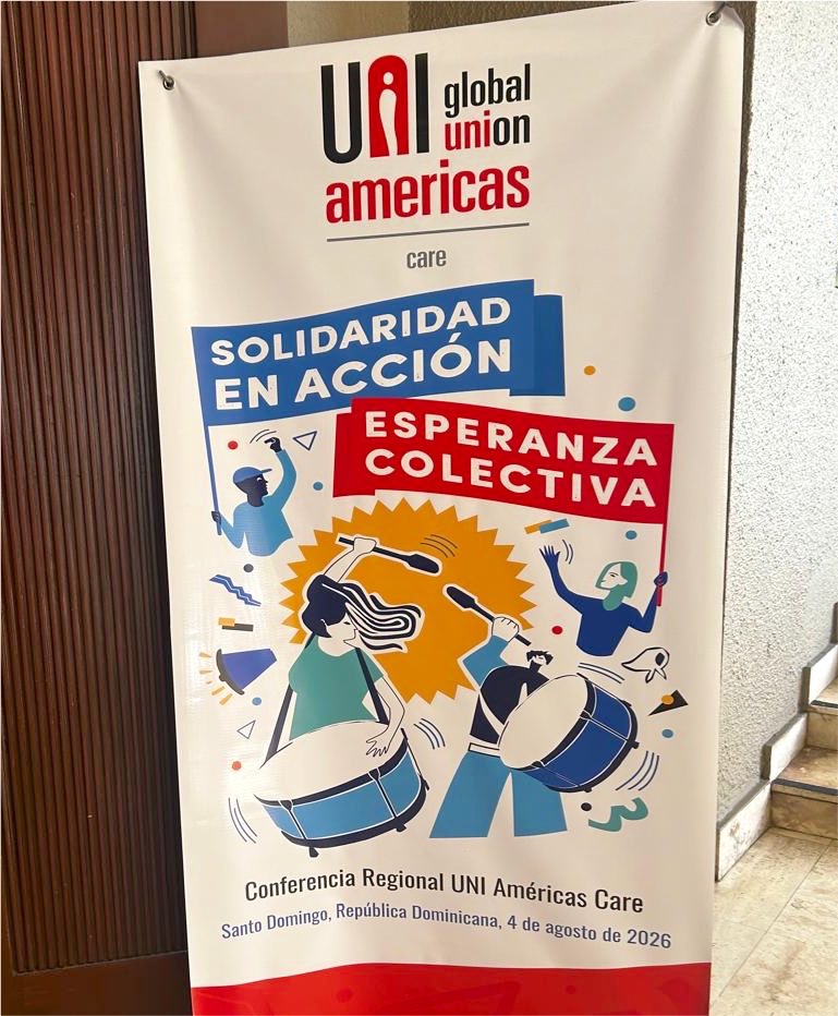 fenassap's tweet photo. ✅Ya estamos participando de Reunión UNICare #salud en Conferencia Regional @uniamericas 
🗣️Delegaciones de organizaciones sindicales del sector salud,de distintas partes del mundo,reunidxs para dialogar sobre condiciones de trabajo y construir acuerdos y estrategias colectivas . https://t.co/aHtnj3Egv4
