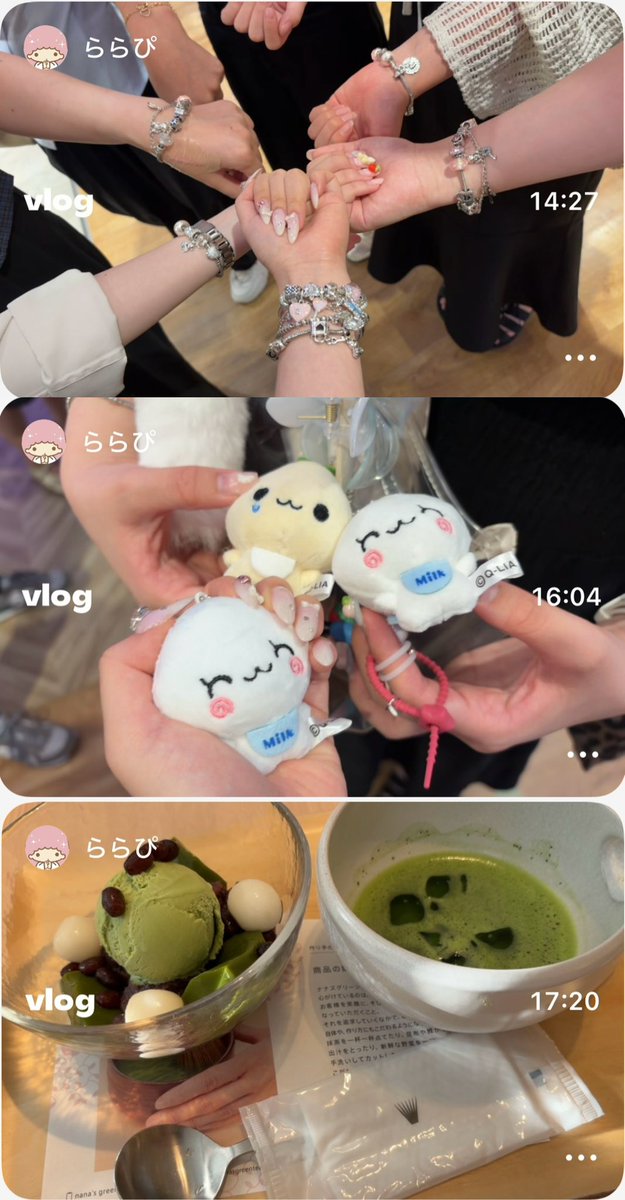 mllyw's tweet photo. 女たちとオソロのチャームブレスレットを作りました https://t.co/WfBQSVOOhH