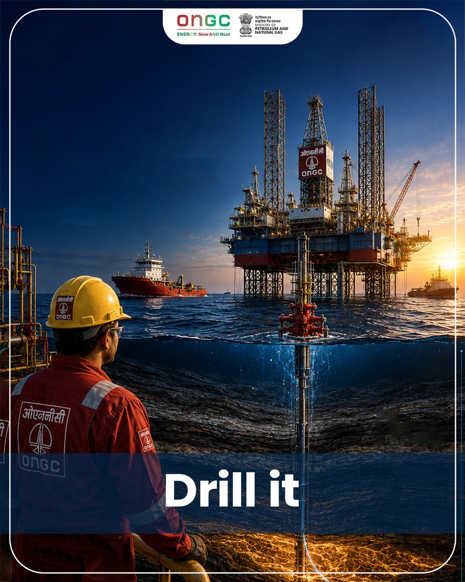 ONGC_'s tweet photo. #YouAreEnergy #EnergyNowAndNext #AtmanirbharBharat #ViksitBharat
@PMOIndia | @narendramodi | @PetroleumMin | @HardeepSPuri | @OfficeofHSP | @TheSureshGopi | @Secretary_MoPNG | @neerajmittalias https://t.co/4S0BG80G0A