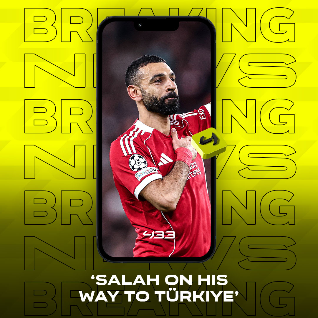 433's tweet photo. 🚨 'Salah reaches agreement with Turkish giant' 🇹🇷

Full article here:
https://t.co/Jez83Mt64Q

Get the football you love.
Get the 433 App. https://t.co/IHiO5Od2jW