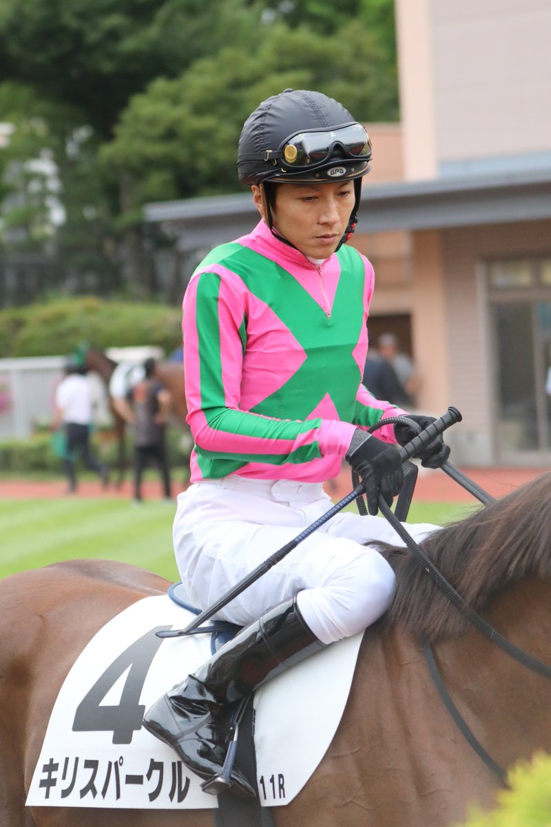 ckzich's tweet photo. 11R　石橋脩騎手 https://t.co/ypncIwmUUt
