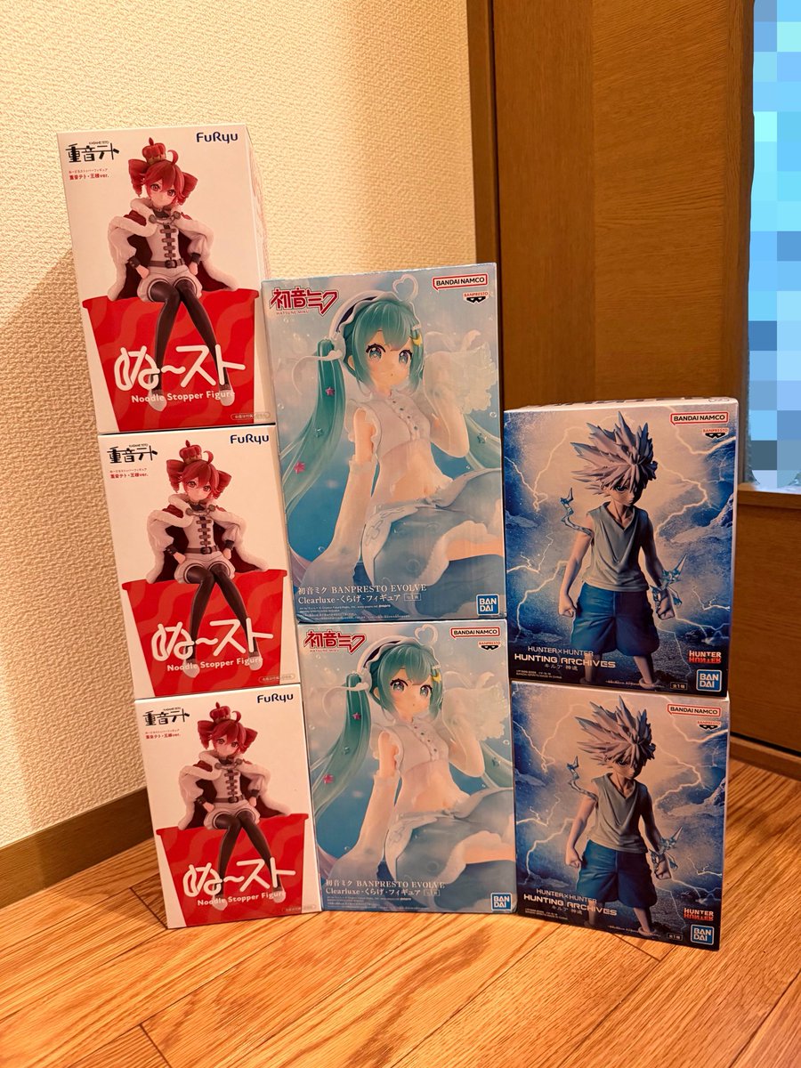 get__a__prize's tweet photo. \ Today'sクレゲ /

ミクのくらげが欲しくて🫧🩵
ハピピランド松本店に入荷してると聞いて
GETしてきました！

近くにハピピできてありがたい🥺
欲しいものがすぐ取り行ける〜

特に人気フィギュアはすぐなくなるから🤦‍♀️

ついでに食品も🤤

#ufoキャッチャー
#クレーンゲーム https://t.co/i5ZWtMaUrE