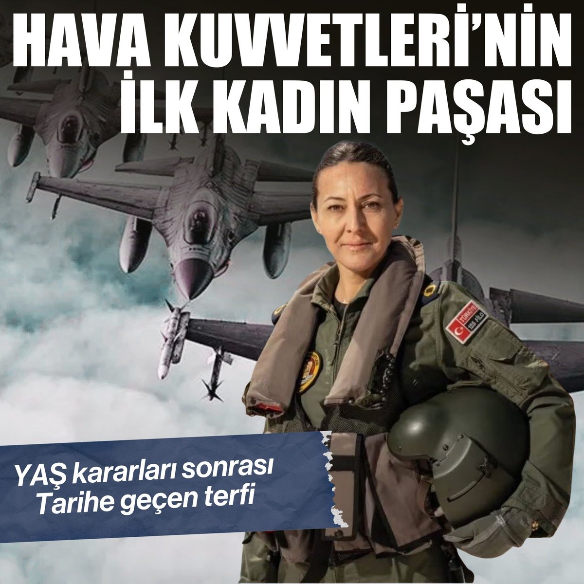 AydinlikGazete's tweet photo. 📌YAŞ kararları sonrası tarihe geçen terfi! 

🔴Hava Kuvvetleri'nin ilk kadın paşası Özlem Karapınar oldu...

https://t.co/Ek6z7I8Ce8 https://t.co/6Z0YAtVzEg