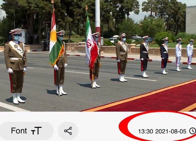 mirsadeye's tweet photo. 🛑يعترض اتباع المذهب الشيعي من الولائية الصفوية على رفع علم كوردستان في قصر الشعب بدمشق خلال زيارة رئيس الإقليم إلى العاصمة السورية ولقائه بالرئيس السوري 

ويقولون أين هيبة العراق وعلمها لماذا يتم رفع علم كوردستان في دمشق خلال الزيارة بدلا من علم العراق  ؟

بينما لم يعترض نفس الولائية عندما رفعت ايران علم كوردستان وليس علم العراق في عدة زيارات سابقة لرئاسة الإقليم إلى طهران 

انه الحقد الاعمى الذي أعمى بصيرتهم وجعلهم يتاجرون بالسيادة الوهمية 

فإذا قصفت السعودية مقرات الارهاب قالوا انتهاك سيادة واذا قصفت ايران اقليم كوردستان العراق قالوا هذه فقط ضربات لمقرات الأحزاب الكوردية وليس انتهاكا للسيادة .

لديهم ازدواجية لا يحملها حتى أبليس اللعين 

الخنوع لإيران تحول إلى دين وعبودية وشل عقولهم عن التفكير