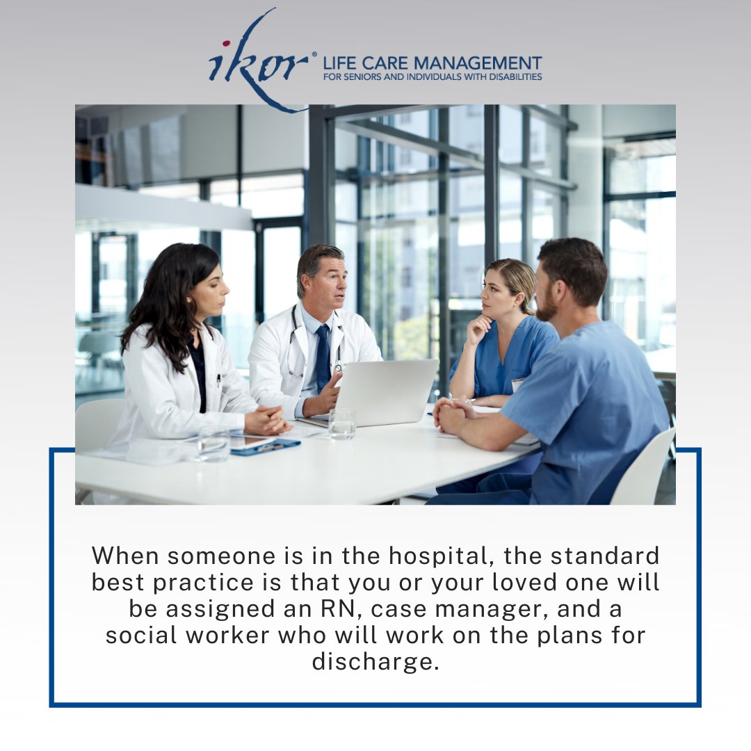 ikorofwpa's tweet photo. The assigned RN, case manager, and social worker become the central part of the clinical team within the hospital, and they should be talking to you about the discharge from the beginning of the hospitalization.
#ikor #ikorofwpa #seniorcare #disabilitycare #caringforseniors https://t.co/npOLV1bb14