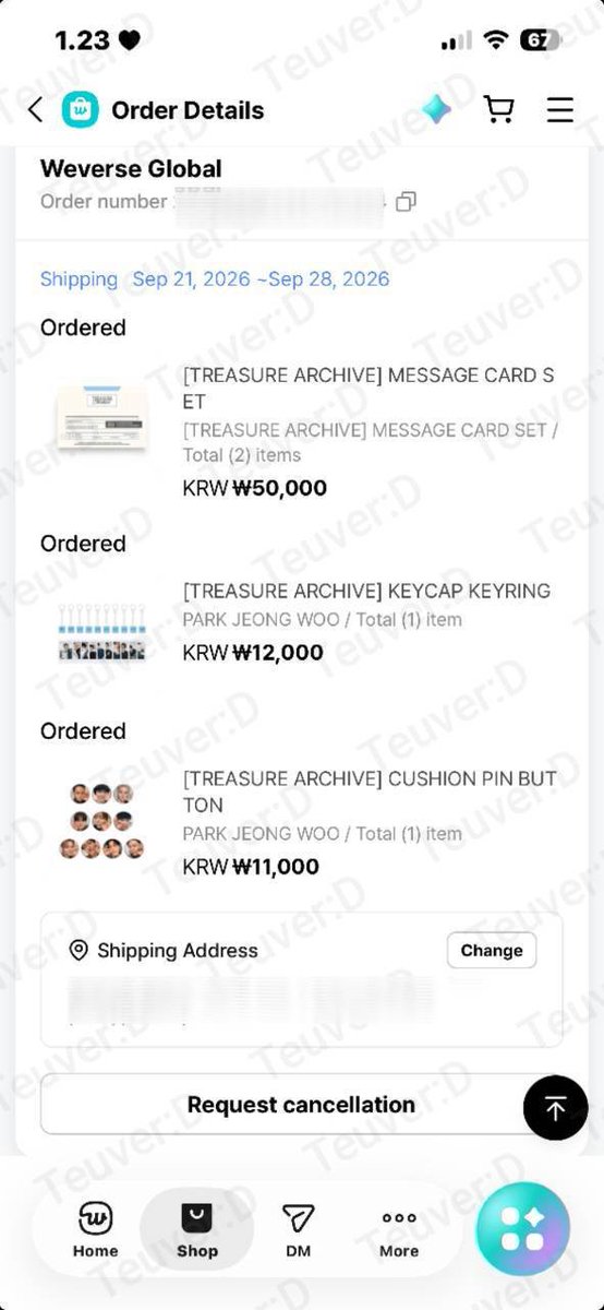 go_teuverd's tweet photo. #ProofTEUVERD

6th ANNIVERSARY MERCH WEVERSE https://t.co/8nr5bcvO5Q