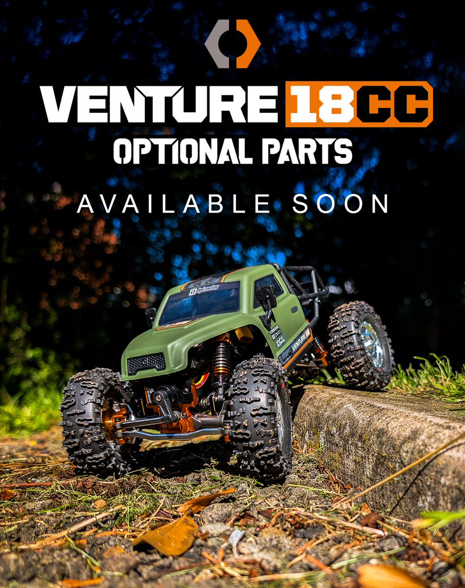 OfficialHPI's tweet photo. We're proud to announce the latest HPI Racing option parts coming soon for the Venture18 Competition Crawler! ⛰️
Find out more here - https://t.co/zn6QpsSjf0
#rc #rccars #rccrawler https://t.co/yD7JUX5J9z