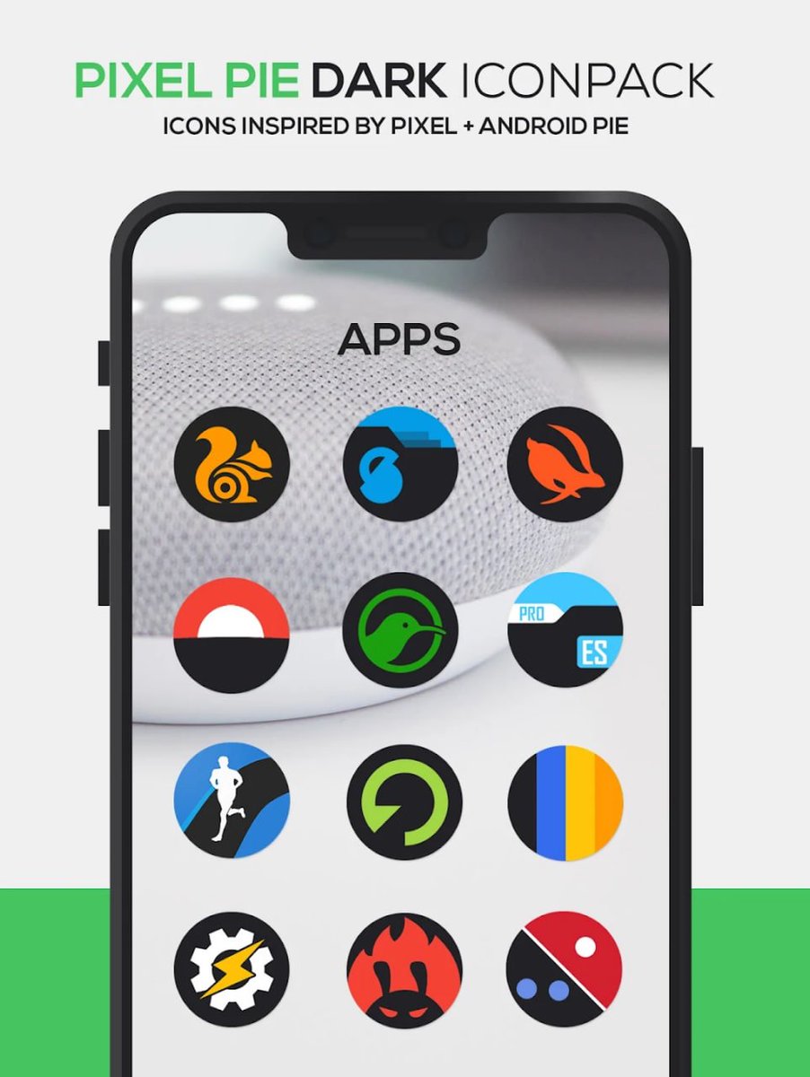 justnewdesigns's tweet photo. 🎊 SPECIAL SALE EVENT! 🎊

Upgrade your Android with Pixel Dark IconPack  while it's available at a BIG DISCOUNT.

👉https://t.co/gIvn22eF2t https://t.co/vIUZhAGTO8