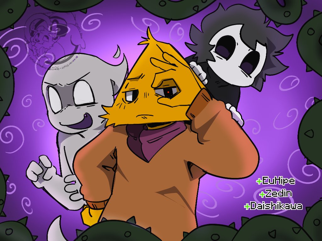 thegrooversmp's tweet photo. Repostando porque postamos isso em horário de menos pick, seria legal ter esse trio em nosso smp, uuuuh mistérios👀

@_Daishikawa @EuHipe @Zedonho https://t.co/pIuto5Ajrx