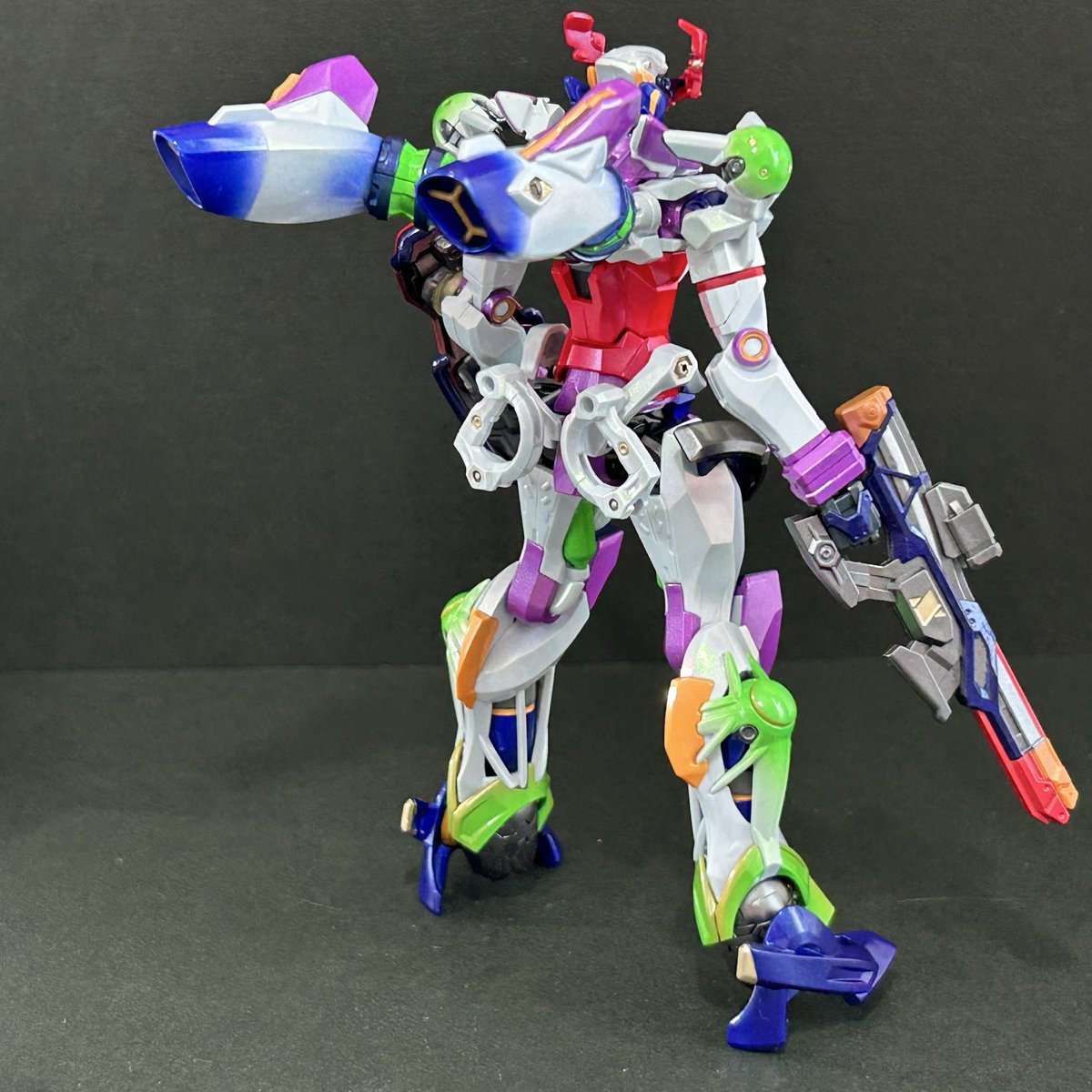 Terute_43's tweet photo. #リンプラ塗装コンテスト2 
#GSIクレオス　#バンダイ
　HG GQuuuuuuX   
LINKL PLANET カラー　HPL102 、HPL109 、HPL110 、HPL112 を使いその他クレオスカラー使用　クリアコートにて仕上げました。 https://t.co/VvcqojQ1fX