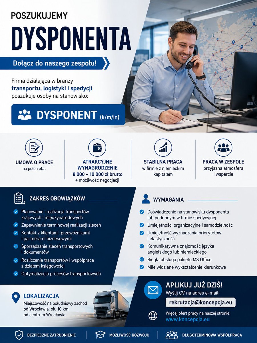 koncepcja_eu's tweet photo. Chcesz zarabiać do nawet 10 000 miesięcznie?
Masz doświadczenie jako dysponent?
Nie czekaj zaaplikuj już dziś! 
Wystarczy że klikniesz w link poniżej:
 https://t.co/3BjjyydaJD https://t.co/L2qyTYIfza