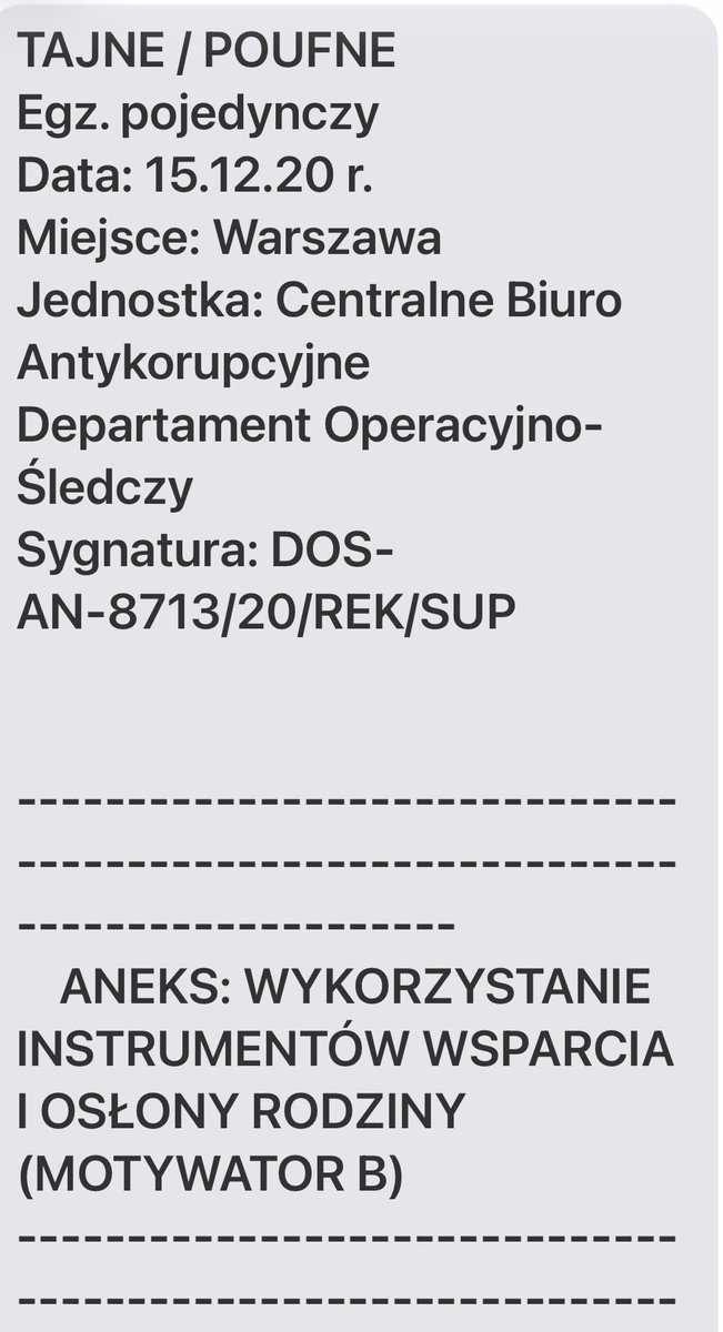aw_boles46625's tweet photo. Panie Ministrze @MKierwinski pani Agata Baryła Prokurator popełniający przestępstwo korupcji poprzez tajną współpracę agenturalną z CBA. Ignorując postępowania karne z art.160kk i 231kk w swojej sprawie. Chce używać Policji de facto we własnej sprawie. Bardzo proszę o objęcie nadzorem tych działań, jestem do dyspozycji w sprawie przekazania dowodów na te popełniane przestępstwa. Policja to nie jest instrument do załatwiania porachunków i matactwa w obawie przed odpowiedzialnością karną skorumpowanej Prokurator we własnej sprawie. Wiem, że w konfrontacji z tą grupą po Ziobrowych przestępców mam małe szanse ale mimo tego proszę Pana o interwencję.