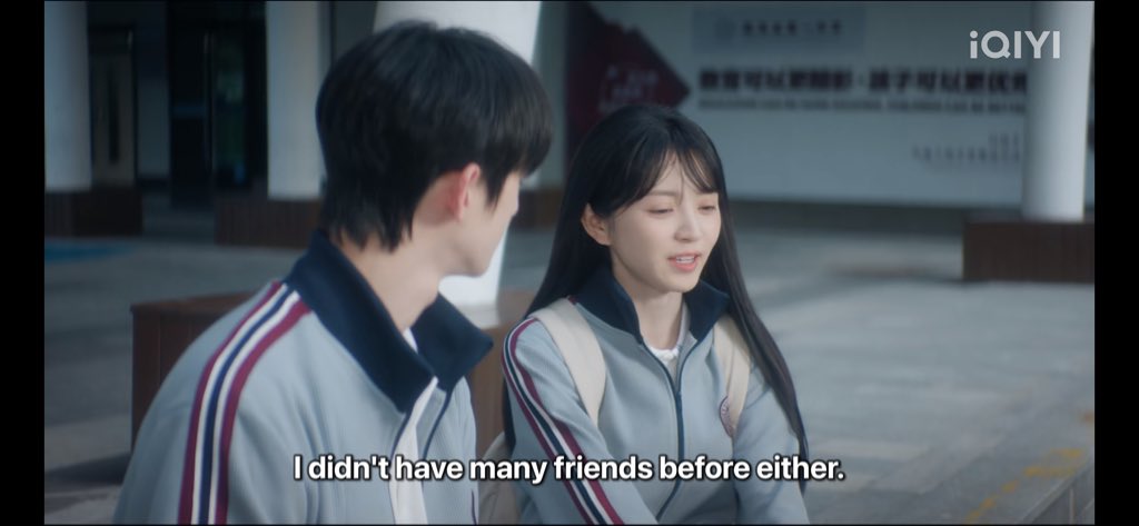 TVenthusiastic's tweet photo. Shen Fuxuan loneliness made him gathered with wrong companions but Im glad he realized on time what is good for him.

“A real friend makes you feel warm, joy and strength” love this line. 🤗👏🏼🫡 

The class step in to defend Shen Fuxuan. 
#Geniusgirlfriend https://t.co/ZYMZ82uEJE