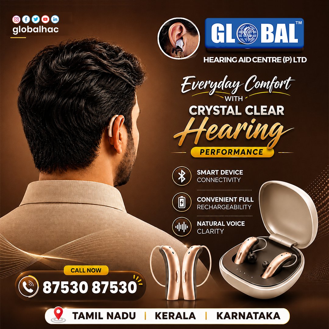 globalhac's tweet photo. Rediscover life's beautiful sounds with comfortable hearing technology offering crystal-clear performance and all-day listening confidence every day.

Book your Free hearing demo: https://t.co/RXg0HJS5lo

#HearingAid #HearBetter #BetterHearing #globalhearingaidcentre #globalhal https://t.co/1MfpbWhdbQ