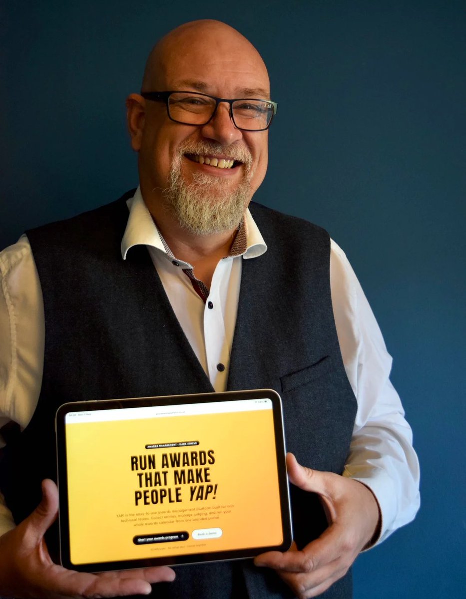 EventNewsBlog's tweet photo. Thinking Digital unleashes YAP! – the new awards management platform that “Doesn’t Bite!” https://t.co/Qn3hNAZxV3 
#eventprofs https://t.co/zzSIJAO1ff