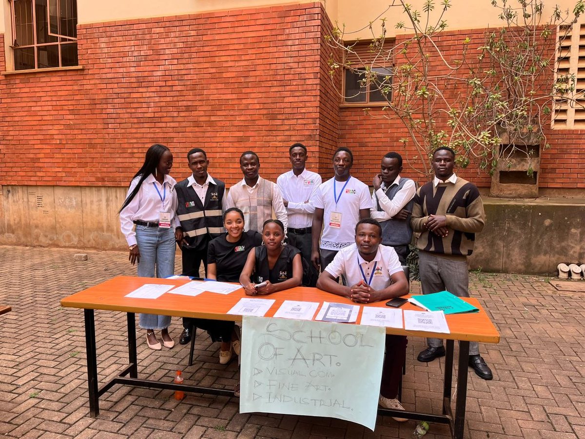 MUFASA_MTSIFA's tweet photo. Energetic &amp; Inspiring
Leading the pride, shaping the future! Huge welcome to the newest creative minds joining the Makerere University Fine Art Students Association (MUFASA) at the CEDAT orientation. Time to make your mark, paint your path, and innovate without limits. #makcedat https://t.co/SyiIdGQTPk