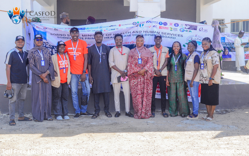 casfod_nigeria's tweet photo. We joined the @NPHCDA & #BSPHCDB to flag off #WorldBreastfeedingWeek.
As an organization dedicated to children’s wellbeing, CASFOD reaffirms its commitment to championing breastfeeding as the foundation for lifelong health.
#WCW2026 https://t.co/fROEpamoOJ