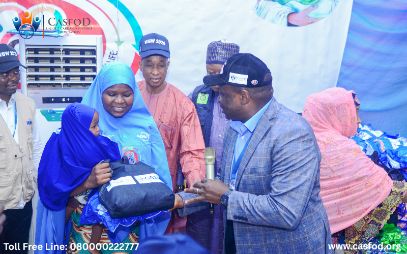 casfod_nigeria's tweet photo. We joined the @NPHCDA & #BSPHCDB to flag off #WorldBreastfeedingWeek.
As an organization dedicated to children’s wellbeing, CASFOD reaffirms its commitment to championing breastfeeding as the foundation for lifelong health.
#WCW2026 https://t.co/fROEpamoOJ