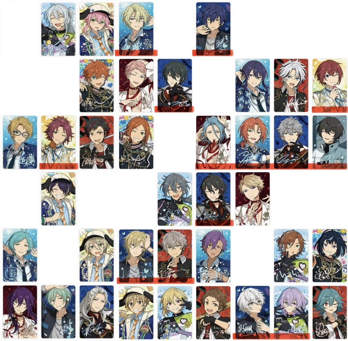 res168's tweet photo. 【譲渡】あんスタ 中国 10UNIT SONG キャラカード

譲｜画像参照 （2box）

求｜かかった金額+送料

お気軽にお声掛けください🌿 https://t.co/cCwJGPTjyW