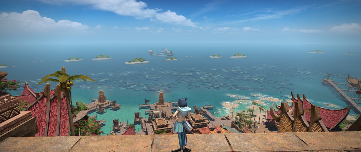 gumimel's tweet photo. FF14のPC版とSwitch2版の画質を比べてみた。
(女性キャラがPCで男性キャラがSwitch2)
正直なところ解像度が低く画質は結構粗い。
ロード時間もPCよりかかるのでがっかりされる方もいると思います。

ただし携帯機としてFF14をサブ環境として持つ意味では良い選択だとは思います。　　#FF14　#Switch2 https://t.co/vToOMtatEc