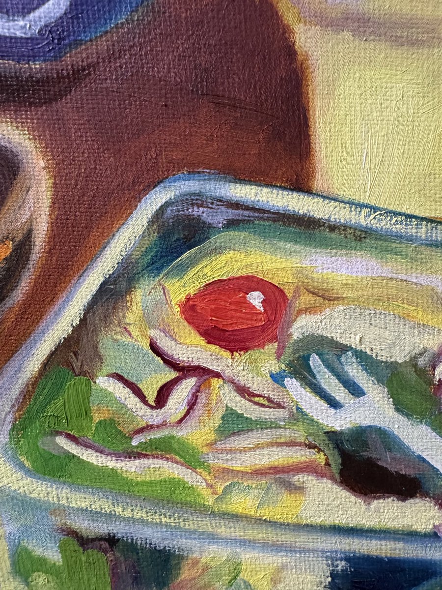hayleekoo's tweet photo. Summer picnic 🧺 

Oil on canvas 
235x330mm 

햇볕 아래 여름 피크닉의 기억
따사롭고, 충만하고, 눈부셨던 날 https://t.co/wqLwdD5iVq
