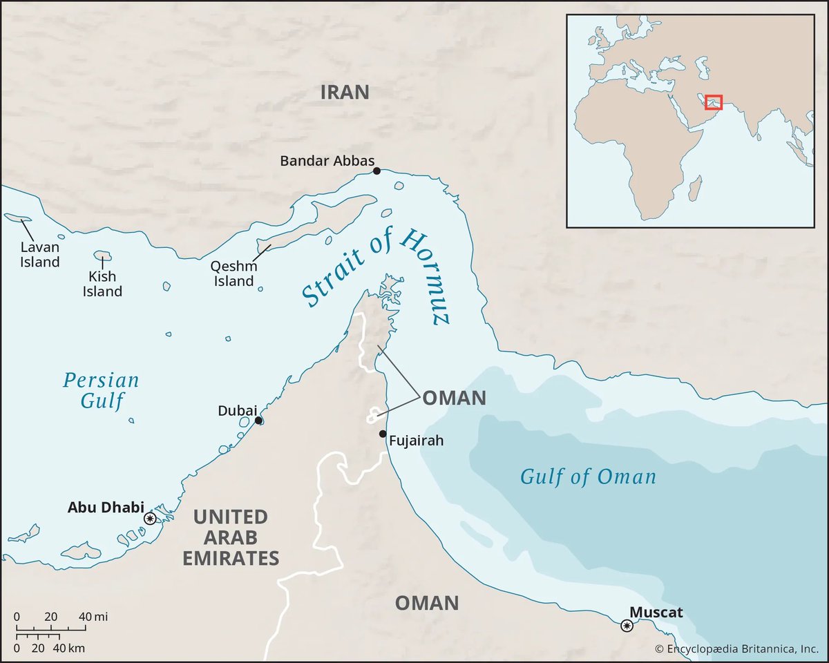 keixooki's tweet photo. Iran and Oman are expected to announce a deal within 24 hours regarding the Strait of Hormuz with the following guidelines : 
 
- 7% share of the revenue from every commercial ship that passes through the Strait of Hormuz goes to Iran (The U.S. wanted 5%).

- Ships belonging to Russia and China will be exempt from this % charge. (Unclear reports suggest Iraq could be the only Gulf state granted exemption)

- Ships will only be permitted to transit from the Omani side of the Strait after receiving Iranian authorization.

If the U.S. accepts this, they'll be getting slapped in the face by the Iranians. 2% more + Exemption for China and Russia.