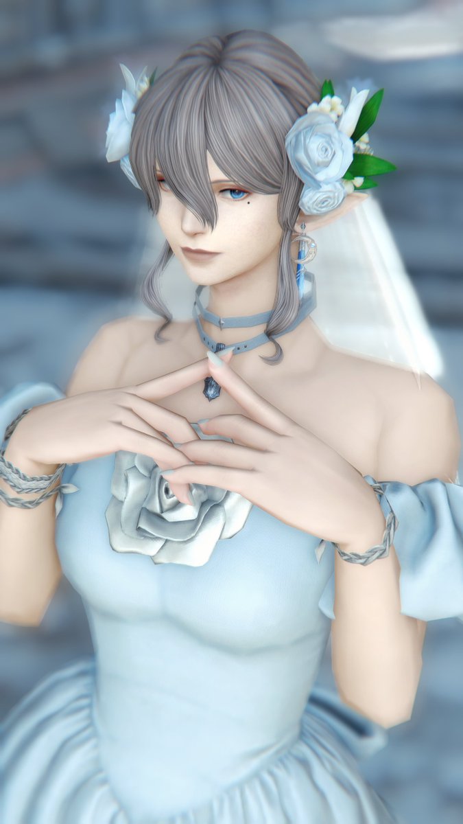 clemtranffxiv's tweet photo. Tried the new hair on my vanilla elezen (˶>⩊<˶)
#elezen #gposer https://t.co/V3HXytjEyN