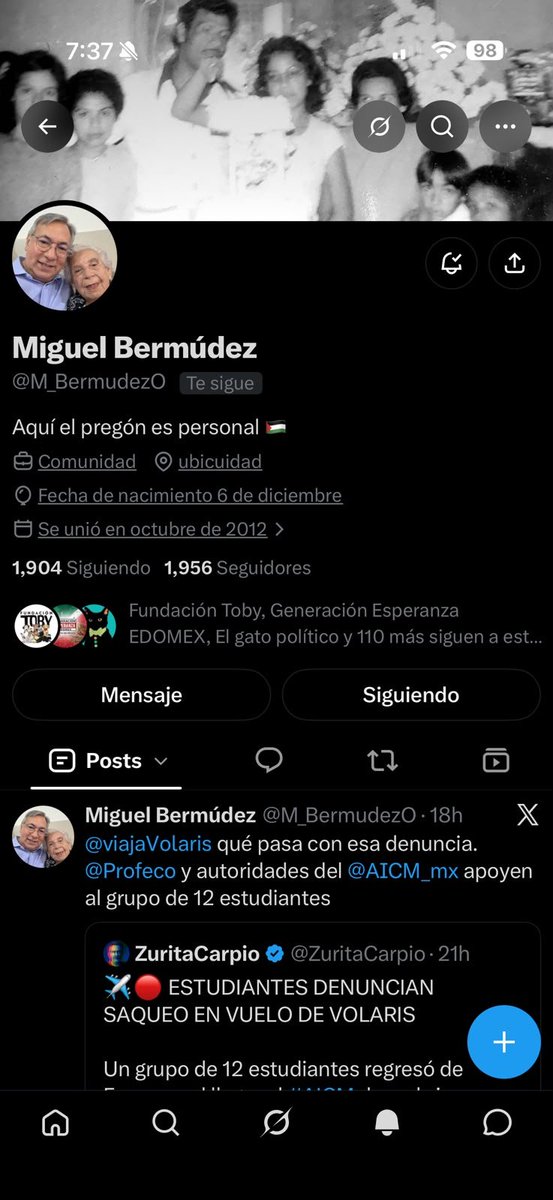 MABermudezO's tweet photo. Lamentable que @X sea tan vulnerable, me hackearon mi cuenta @M_BermudezO, no encuentro la forma de recuperarala, para hacerlo me solicita una autenticacion de dos factores y tener eso cuesta, sólo recibí un correo indicándome que mi correo había cambiado, así de fácil las tumban https://t.co/o0peXyL1ZH