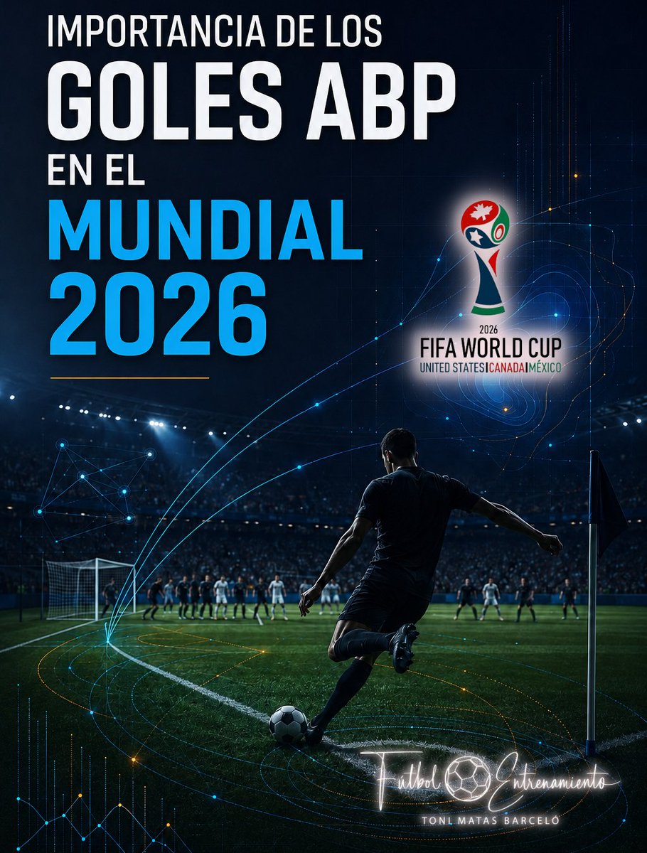 MatasToni's tweet photo. FINIQUITADO, por fin terminado el último paso: la maquetación💪

‼️INFORME ABP COMPLETO - Mundial 2026‼️

⚽️GRATIS 100%:
👍 Datos generales del Impacto de las ABP en el Mundial 2026
📊 Datos específicos de cada Tipo de ABP
📊 Rankings, Tendencias, Fortalezas, Errores más frecuentes en los goles ABP,...

Para recibirlo: 
✅ RTW 
✅ Tu MAIL para recibirlo aquí: https://t.co/TP9xB8vL3v

📩Envío mail el próximo viernes 07/08 a las 23:59 ⏳

... y ahora a por el estudio de los parámetros físicos del Mundial 2026 🔎

#abp #analista #scouting #futbol #soccer #Mundial2026 #mundial #españa #spain