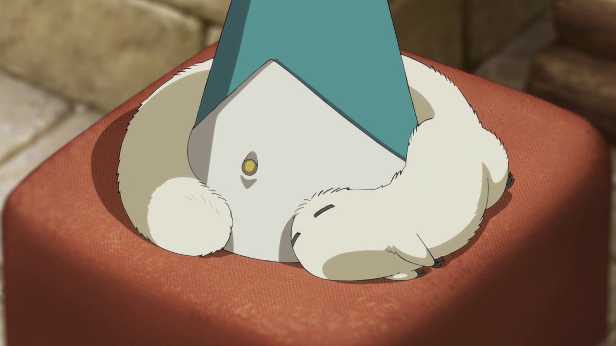 animecorner_ac's tweet photo. Reminder that Witch Hat Atelier anime director Ayumu Watanabe said the staff got so attached to the Brushbuddy that they snuck extra scenes into episodes. ✨

"They’d just add them on their own. The Brushbuddy would be acting in the background while Coco and the others are talking."

Season 2 of the anime was previously confirmed to be in production.