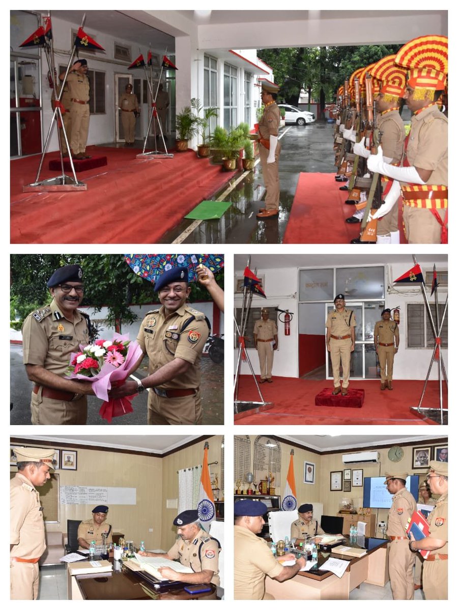 35thBn's tweet photo. आज दिनांक 04.08.2026 को 35वीं वाहिनी पीएसी, लखनऊ में पुलिस उपमहानिरीक्षक, पीएसी लखनऊ अनुभाग, लखनऊ, श्री किरीट राठोड द्वारा वाहिनी का अर्धवार्षिक निरीक्षण किया गया। https://t.co/rrOkhAo5Us
