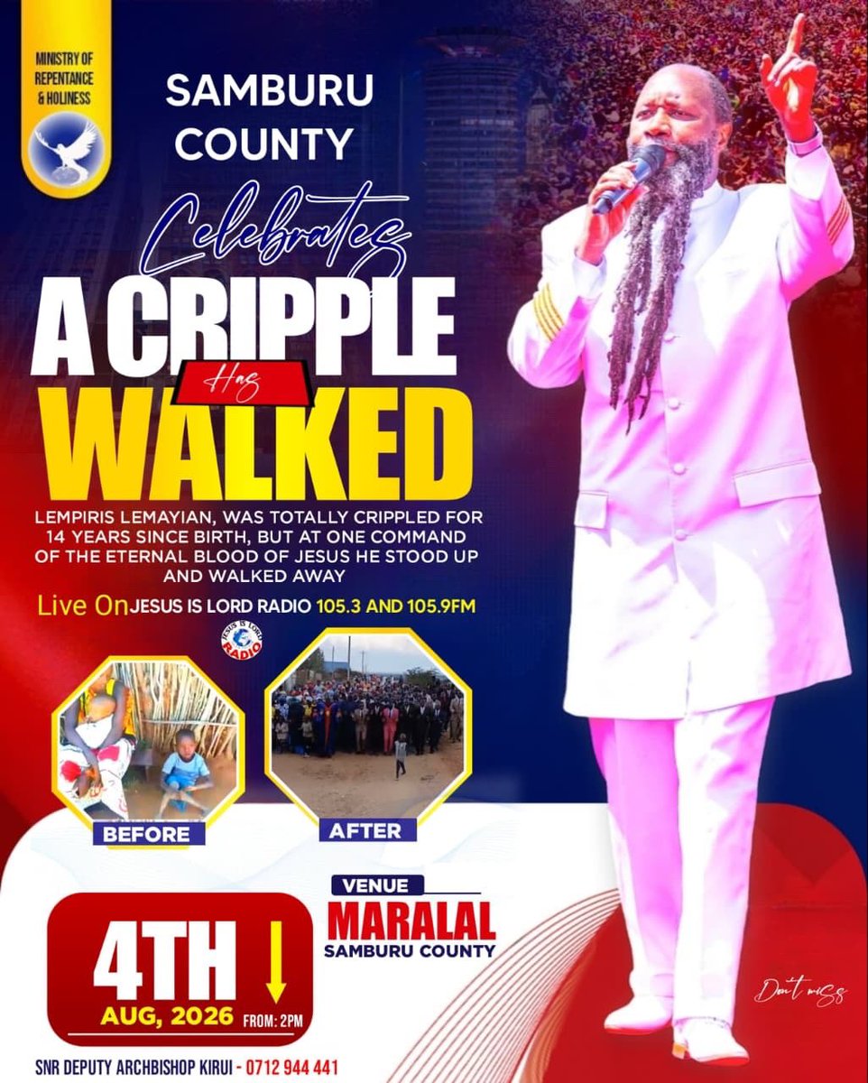 RudoRepent2's tweet photo. A Cripple has Walked !!!
Chromý chodí !!!
Alilillili Alilillili Alilillili Alilillili
🌿🎉👏🎺
#RevivalOfTheEndTimes
🇸🇰🎺🇸🇰
Biblické zázraky sa opäť opakujú! Mocná Ježišova krv ďalej tečie.
Všetky tieto zázraky nám ukazujú, že Mesiáš prichádza. https://t.co/RGMHekPZqz