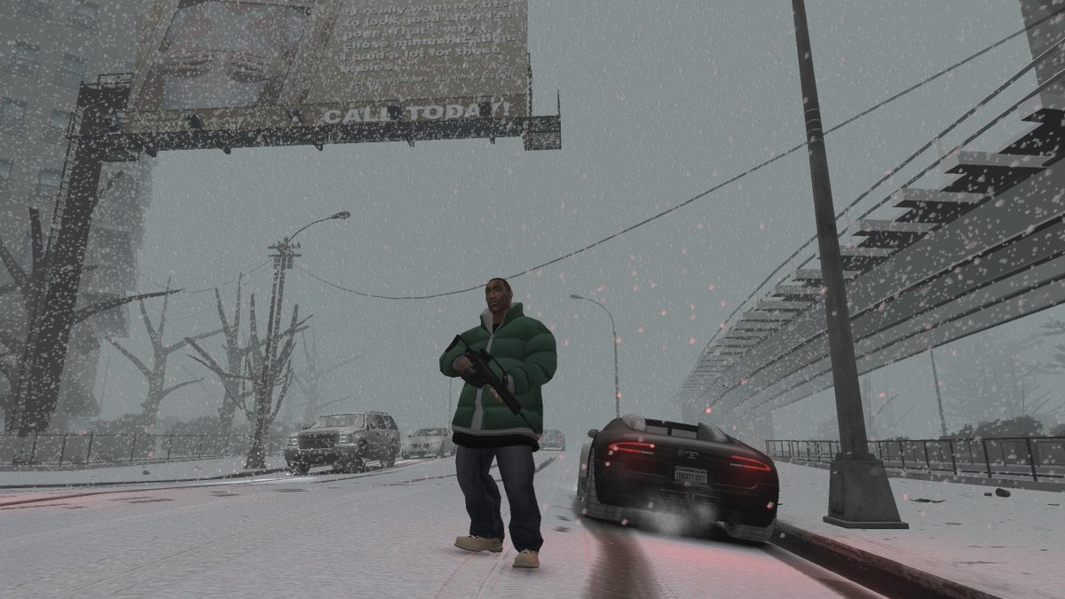 BleshaGamer's tweet photo. GTA 6 should start in a snowy Liberty City to keep the tradition going https://t.co/JGSIKikpCq