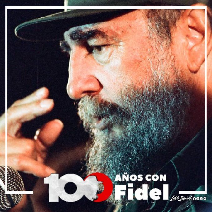 DrRobertoMOjeda's tweet photo. Como dijo @DiazCanelB en la Asamblea Nacional, #Fidel "diez años después de su desaparición física sigue convocándonos, exigiéndonos, empujándonos a cambiar todo lo que debe ser cambiado, por nosotros mismos y con nuestros propios esfuerzos". #100AñosConFidel https://t.co/19TenZIw30
