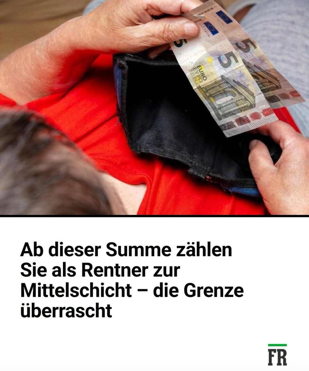 Fred_Flipper's tweet photo. Welcher Rentner hat zwischen 1850 und 3470 Euro im Monat?

Kenne mehr Rentner die unter dem Existenzminimum leben... https://t.co/BajfPOMADa