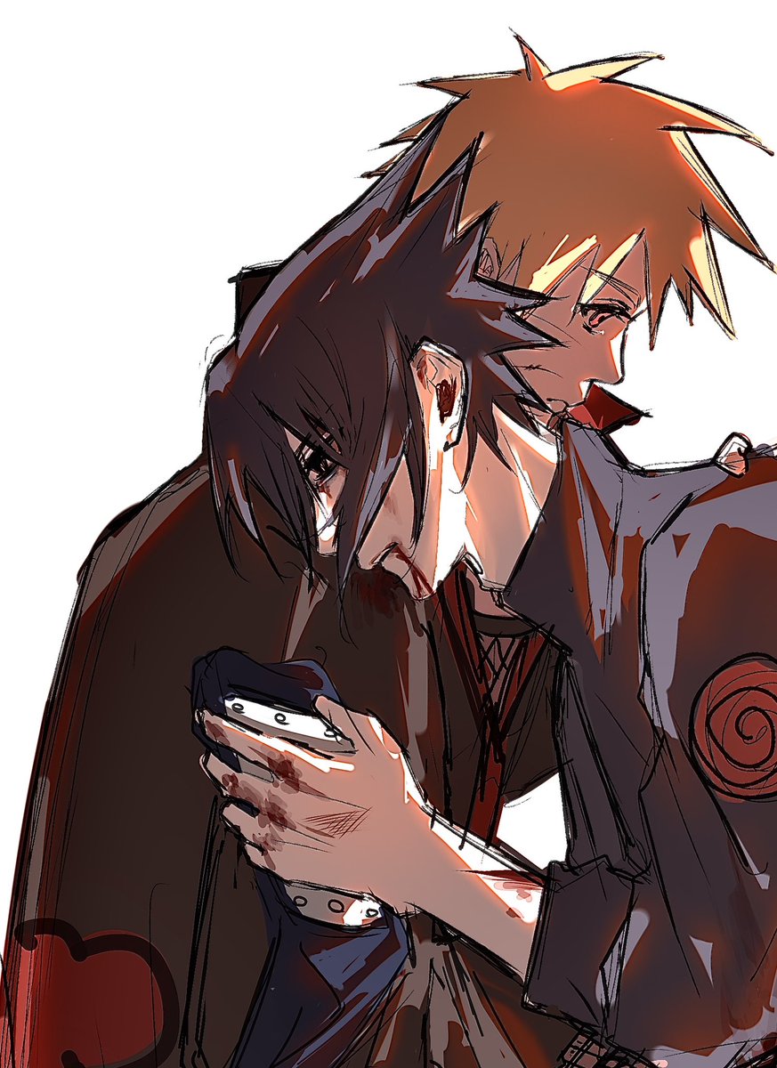 mintchoccc3565's tweet photo. If Naruto joined Akatsuki and Sasuke still in the village
#ナルサス
#narusasu https://t.co/VolMNr63eL