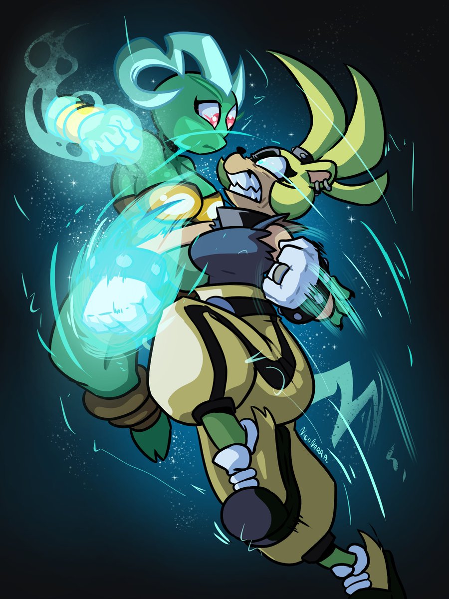 nico_narra's tweet photo. A shocking fight: full on lightning battle
Commission for my man mannyb460 https://t.co/NgGAu92xDl