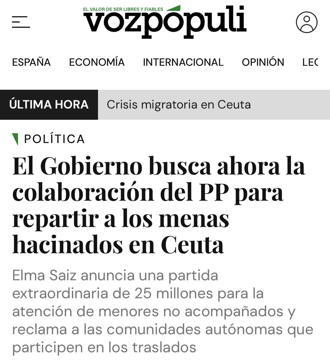 Josevizner's tweet photo. Y ahora a repartirlos por la península. Es un escándalo sin precedentes. 

España es un Estado fallido… les sacamos a todos los españoles 25 millones de euros para atenderles y ahora ya les pagamos el viaje a la península. 

Y no quieren efecto llamada. https://t.co/U3ZRhvmGYt