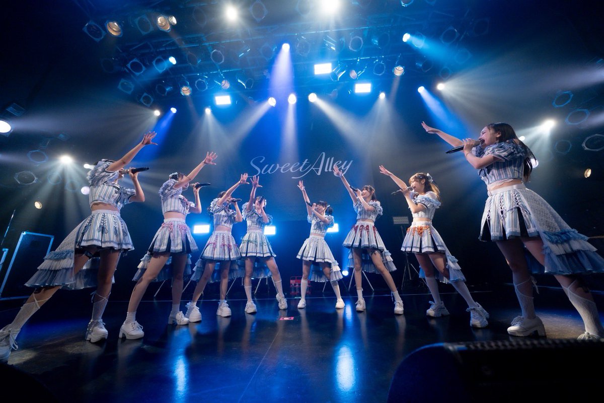 SweetAlley_info's tweet photo. ⟡.· ⎯⎯⎯⎯⎯⎯⎯⎯⎯⎯⎯⎯⎯⎯ ⟡.·

              2026.08.04(Tue.)

『 SweetAlley 7th Anniversary Live 』
            @ Spotify O-WEST

⟡.· ⎯⎯⎯⎯⎯⎯⎯⎯⎯⎯⎯⎯⎯⎯ ⟡.·

沢山のご来場ありがとうございました🫧
新曲『やめちゃえば？』いかがでしたか？🪄
8年目になるスイアレも応援よろしくお願いします🎀 ✨

 #スイアレ