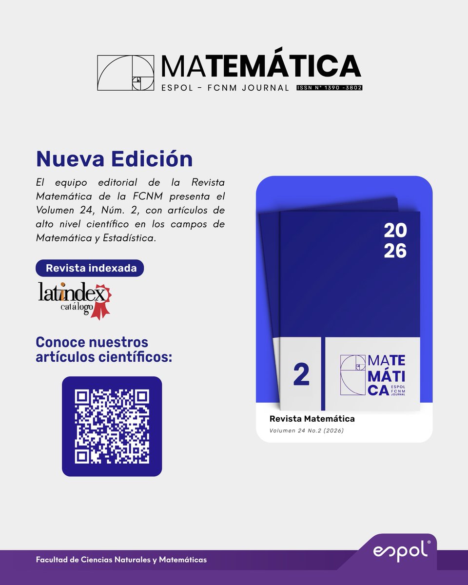RevistaMatemti1's tweet photo. Nuevo número. https://t.co/Bmd3uwfmOs