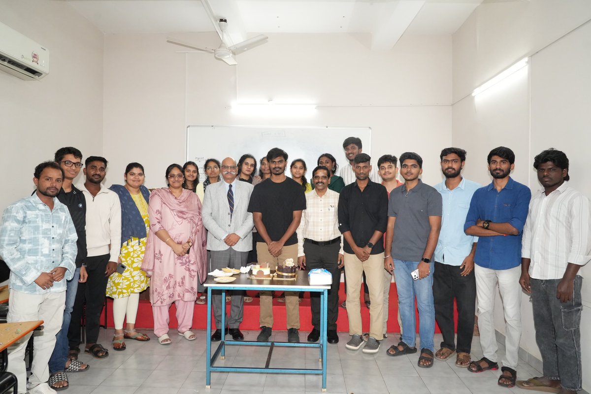 excelcivils's tweet photo. At Excel Civils Academy, every student is family. Today, we had the joy of celebrating one of our student's birthday in the presence of our respected Director Sir, and COO Sir. Their blessings, encouragement, and personal interaction made the day truly memorable and inspiring. https://t.co/5rl4bWNPm2